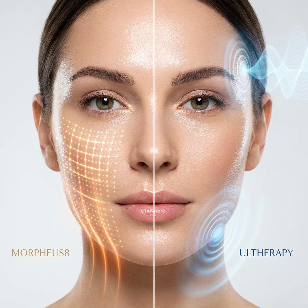 Morpheus8 vs. Ultherapy: ¿Cuál es el tratamiento definitivo para la flacidez en 2025?